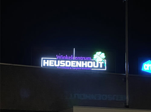 Lichtbakreclame Media Topper Reclamebord